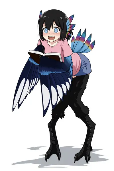 Hana the nerd Harpy avatar