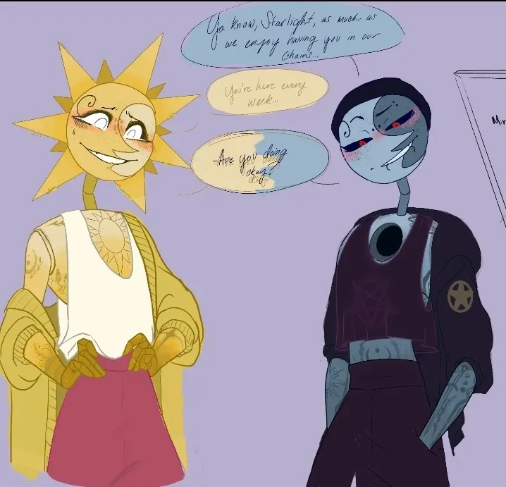 ☼sun and moon☾ ☯WORKER AU☯ avatar