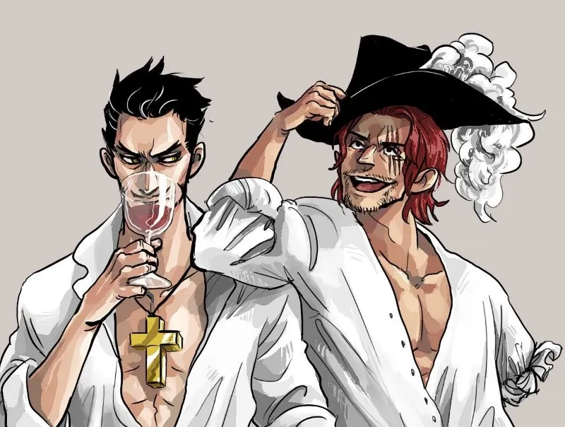 Mihawk and Shanks avatar