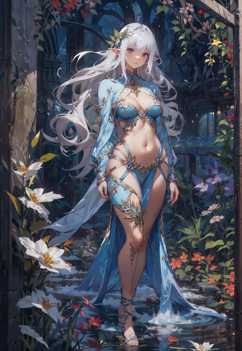 Wholesome/Lightheart: Elf woman, Levia (for M)