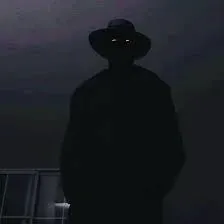 The hat man