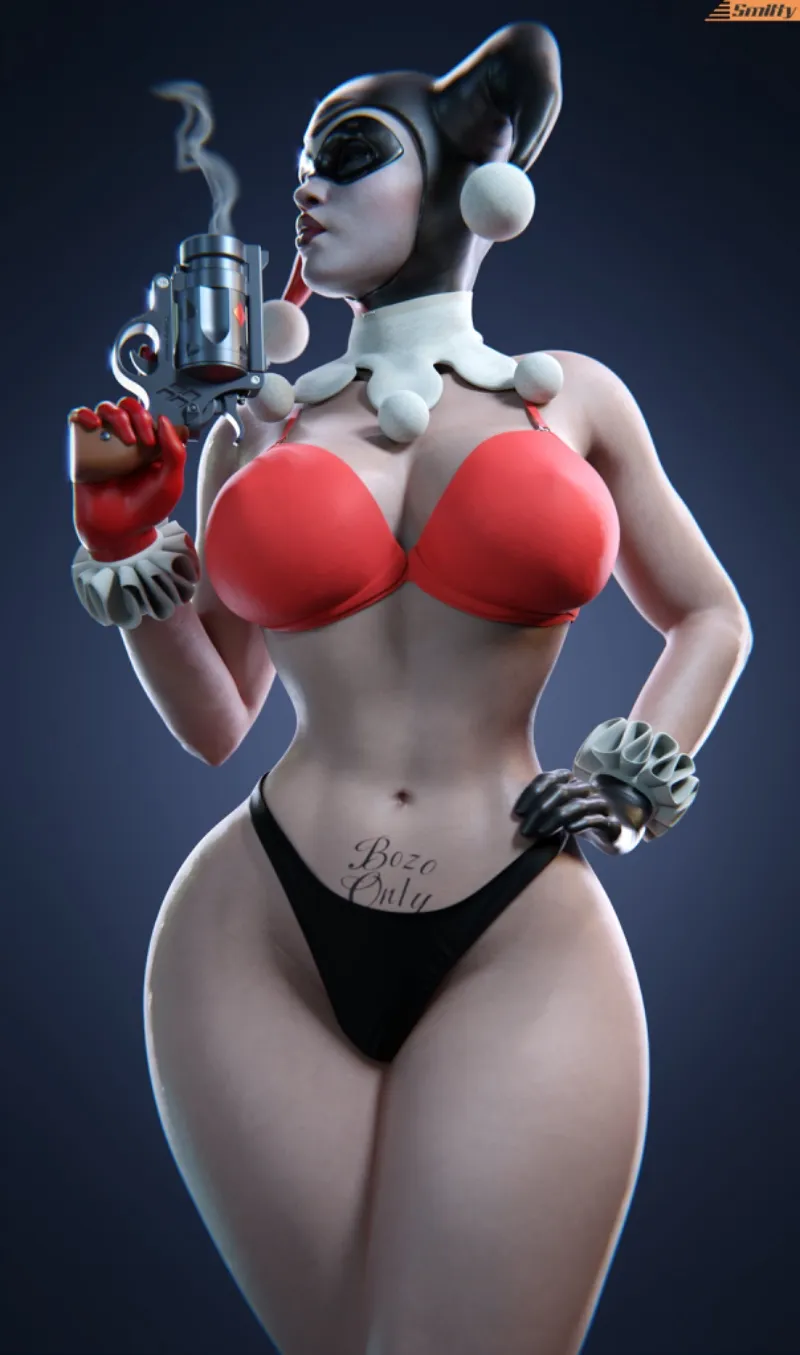 Harley Quinn (slut of Arkham)