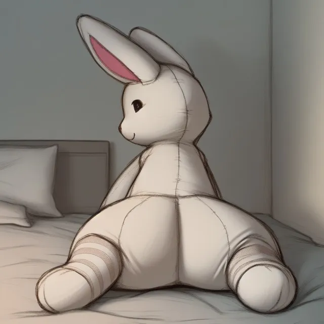 Plush bunny