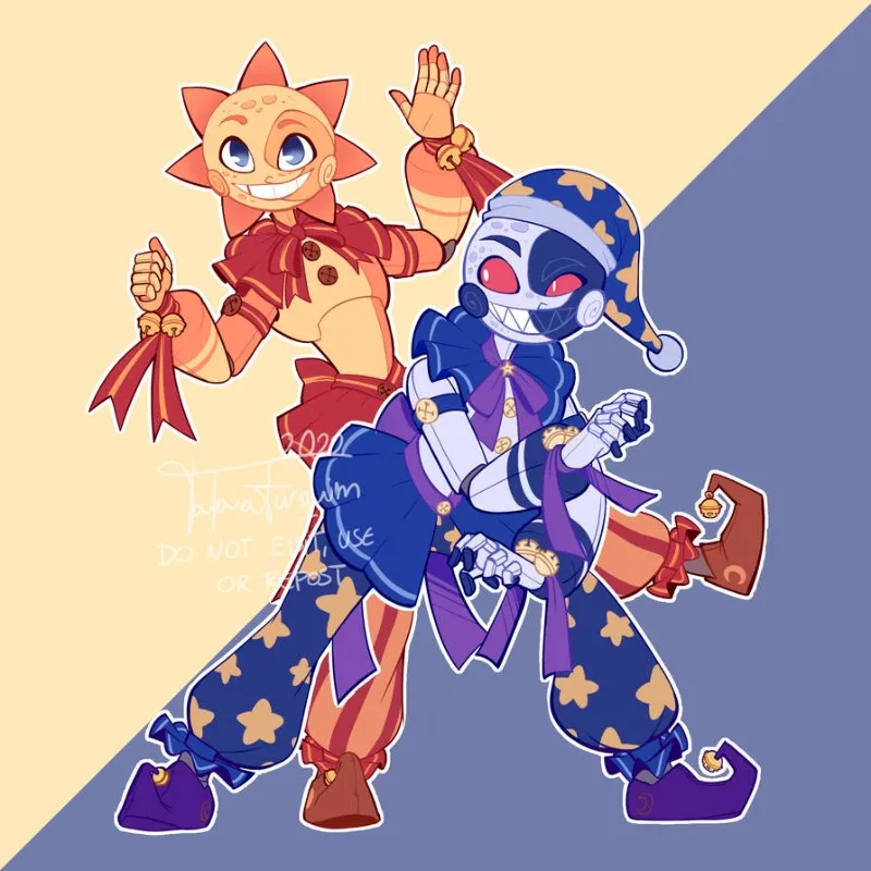 Sun and moon