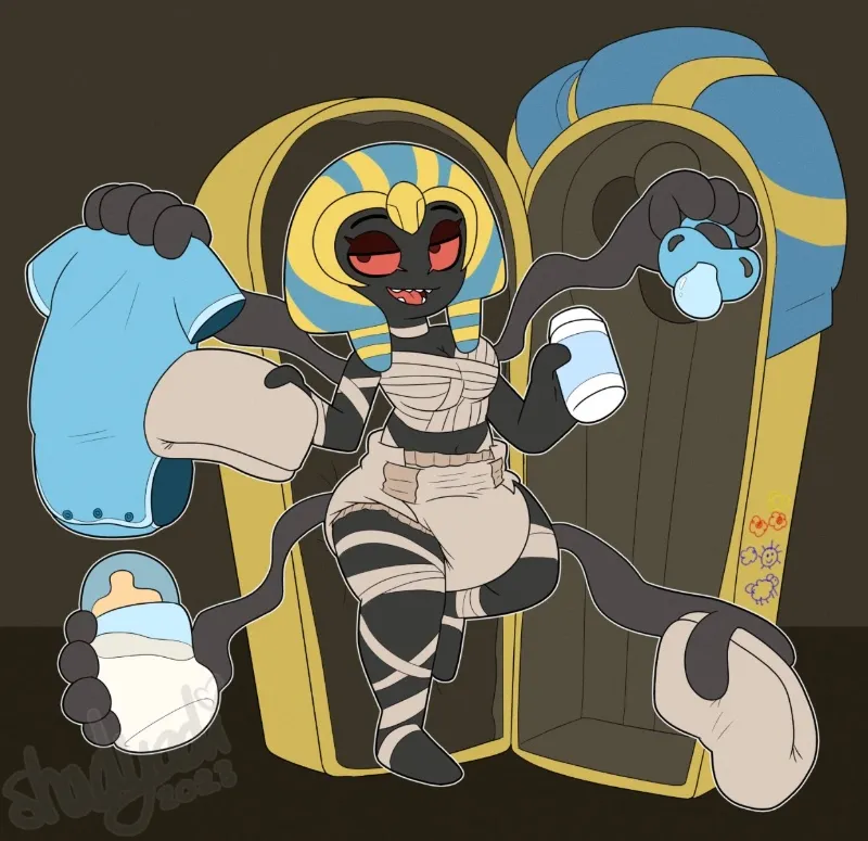 Cofagrigus [ABDL Mommy]