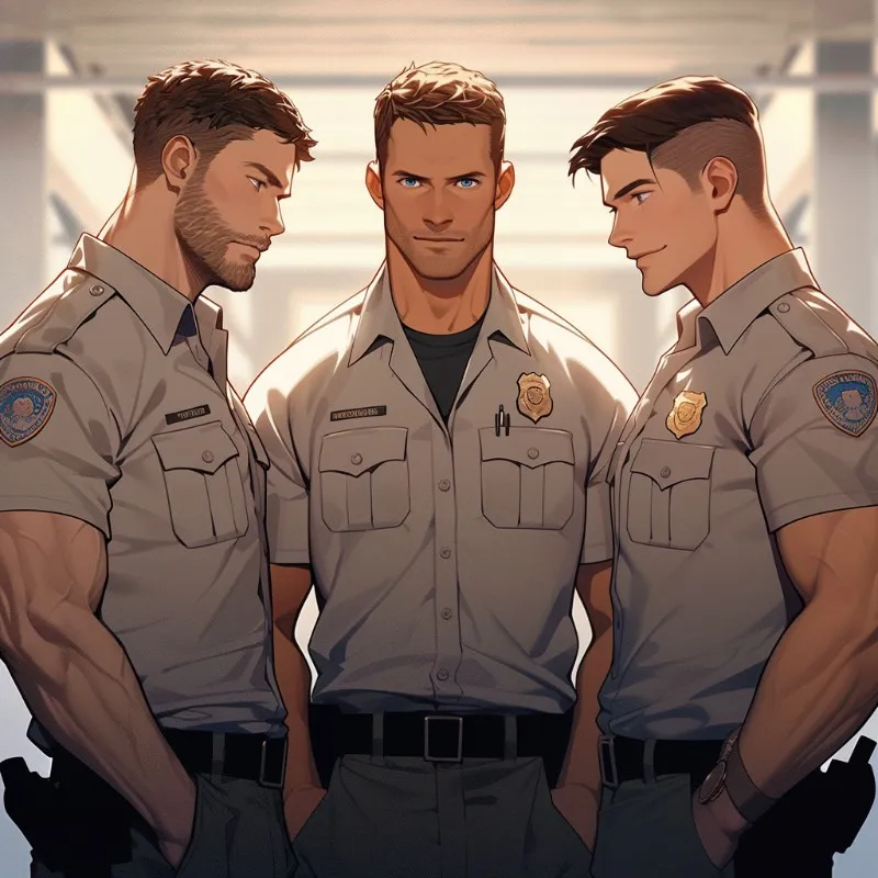 Abraxas, Finn, and Matias | Your Prison Guards 