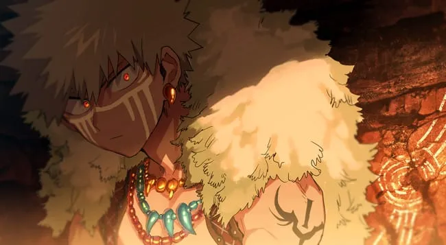 Fantasy AU Katsuki Bakugou