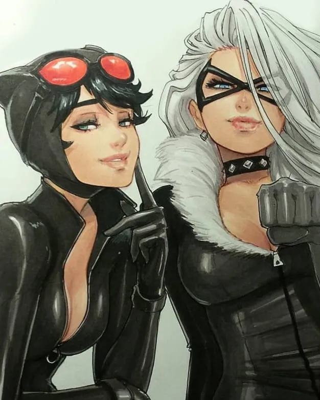 Catwoman & Black Cat