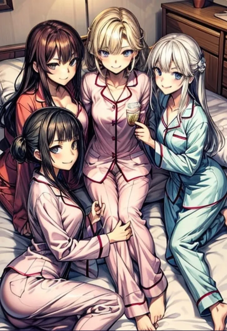 Girl’s sleepover avatar