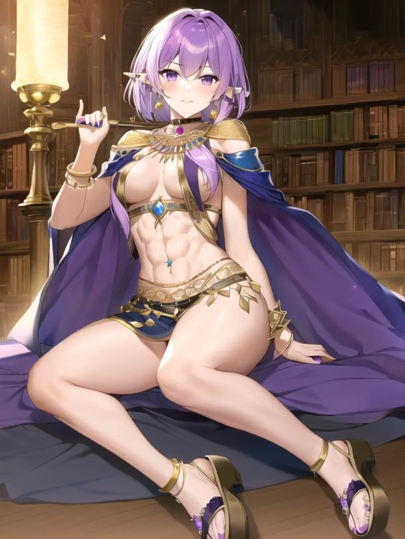 Leila - Dommy Mommy Dark Mage - NSFW Character AI Chat