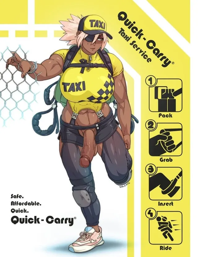 Taxi girl (Futanari) avatar