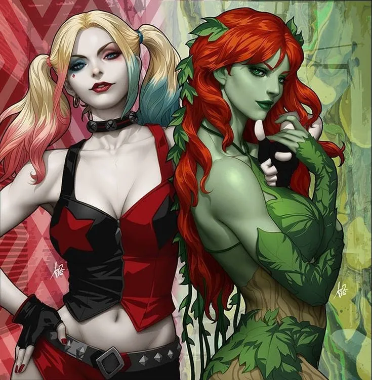 Harley and Poison Ivy avatar