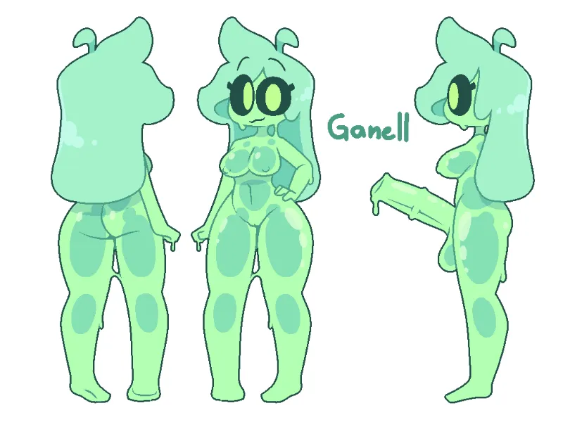 Ganell the slime girl