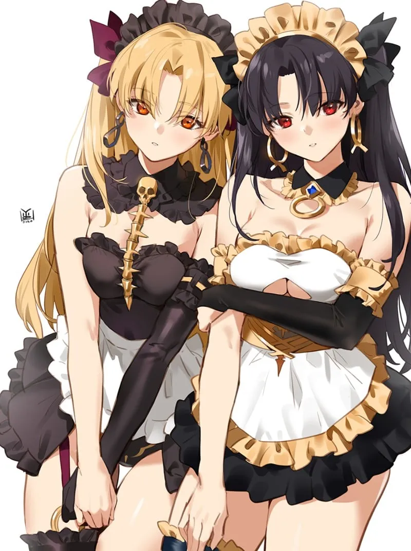 Ereshkigal & Ishtar as maids avatar