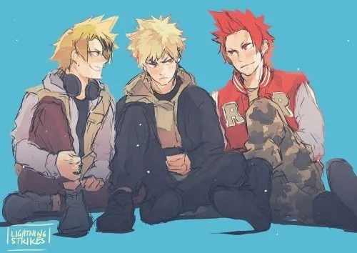 The Trio Roommates [Denki, Bakugou, Kirishima]