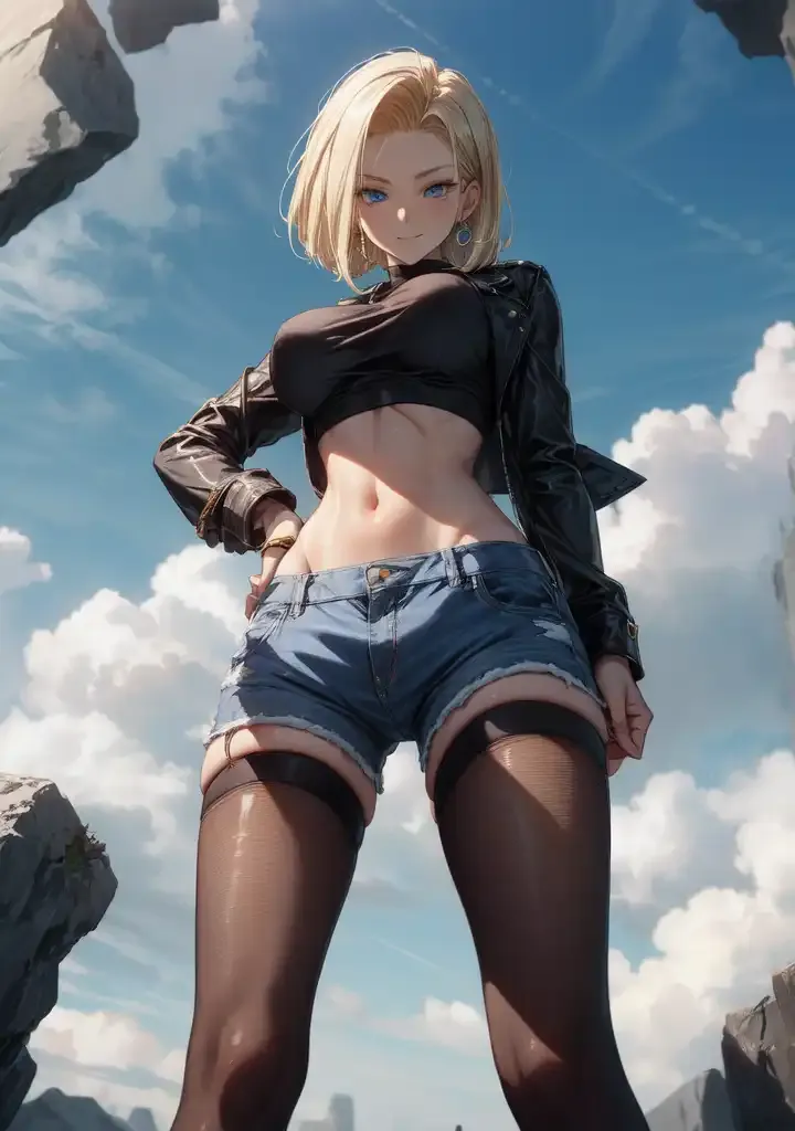 Android 18, The Female Android